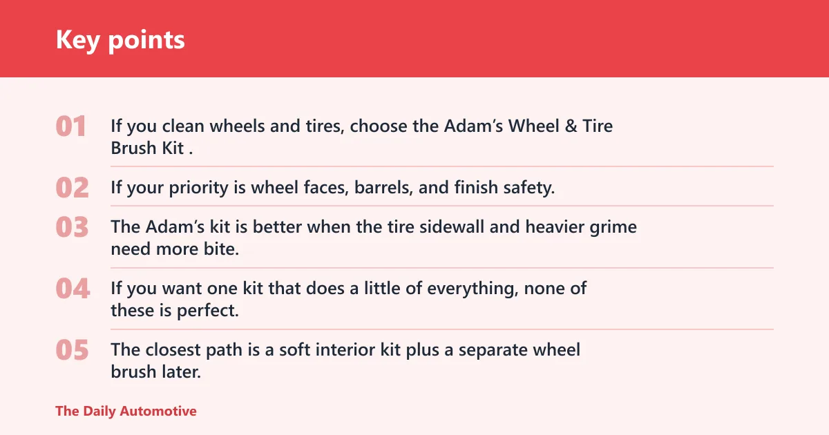 Key points: Which one should you buy?