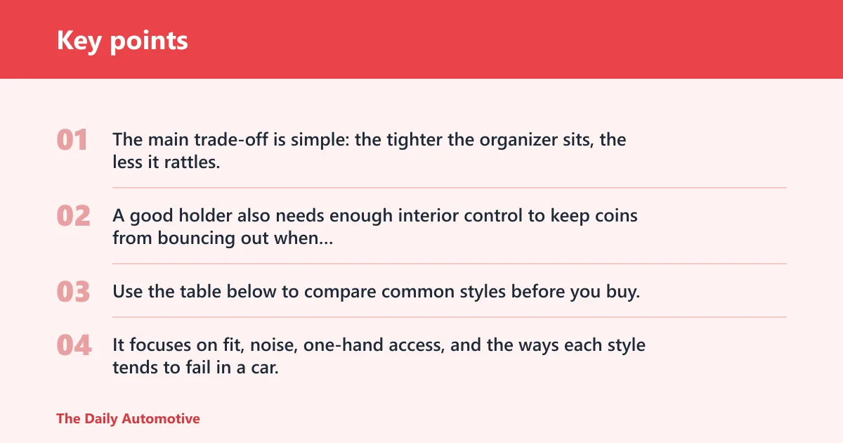 Key points: Quick comparison