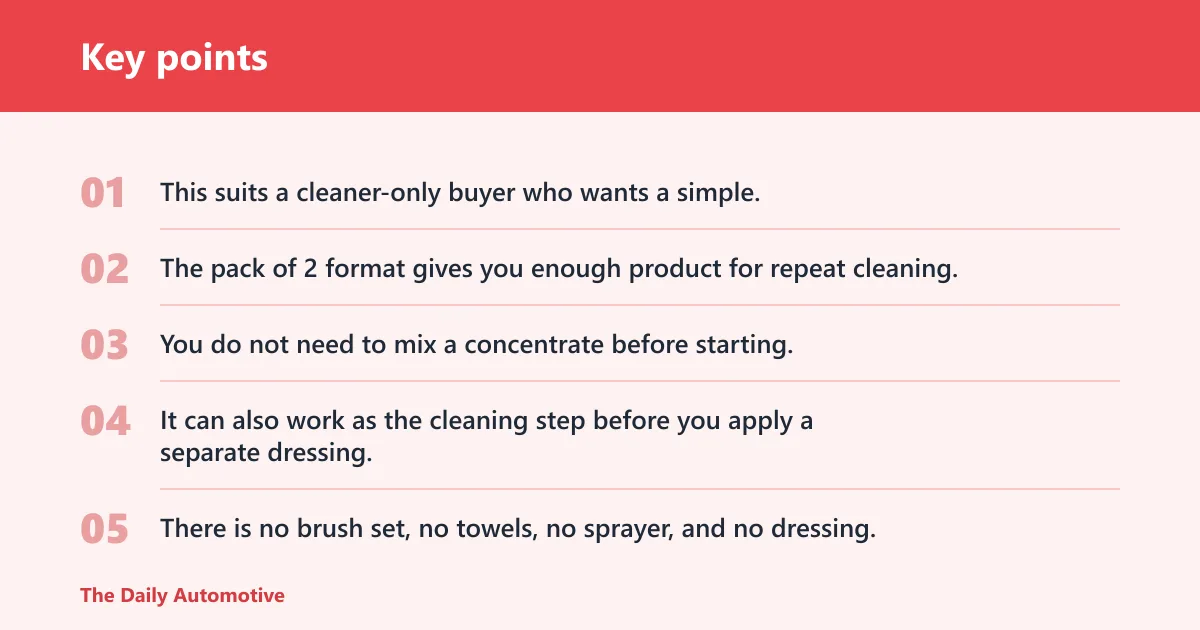 Key points: Simple Green All-Purpose Foaming Aerosol Cleaner: best for light grime
