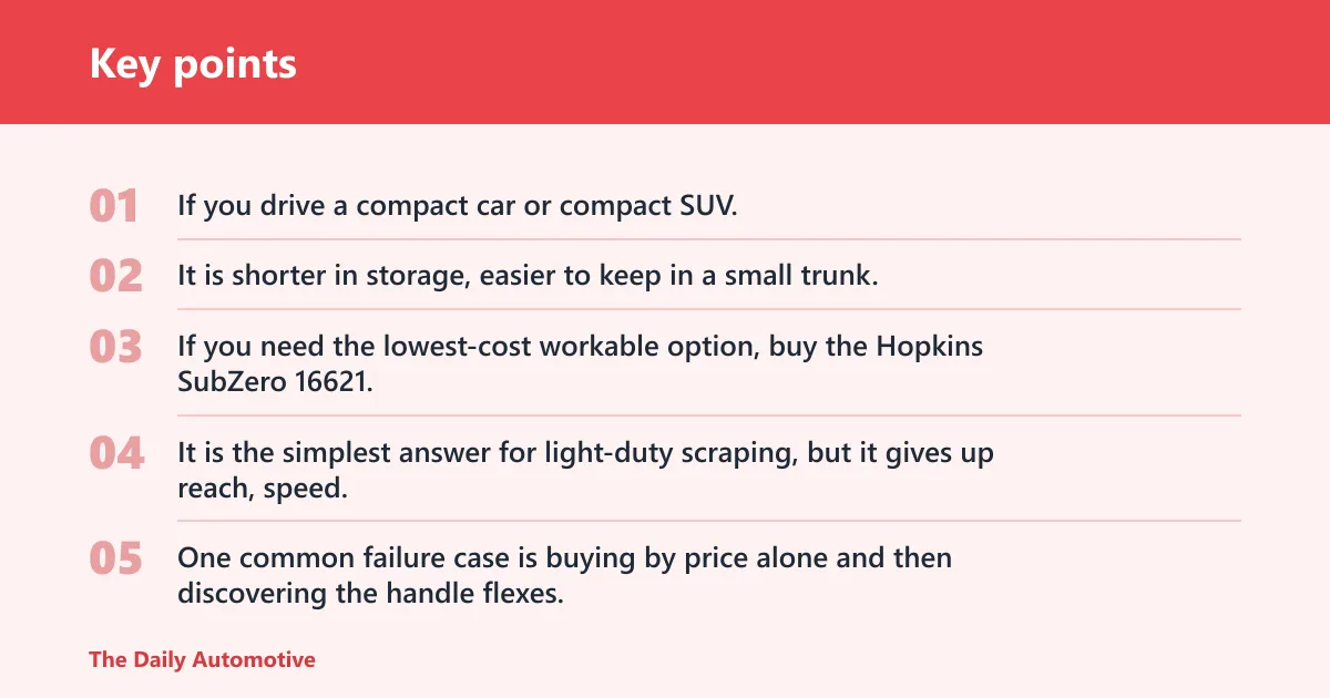 Key points: Which one should you buy?