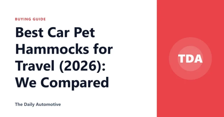 Best Car Pet Hammocks for Travel (2026): We Compared