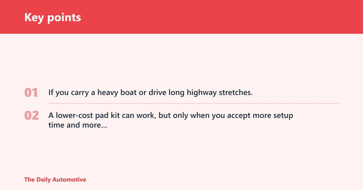 Key points: What is the best car roof rack for a kayak?