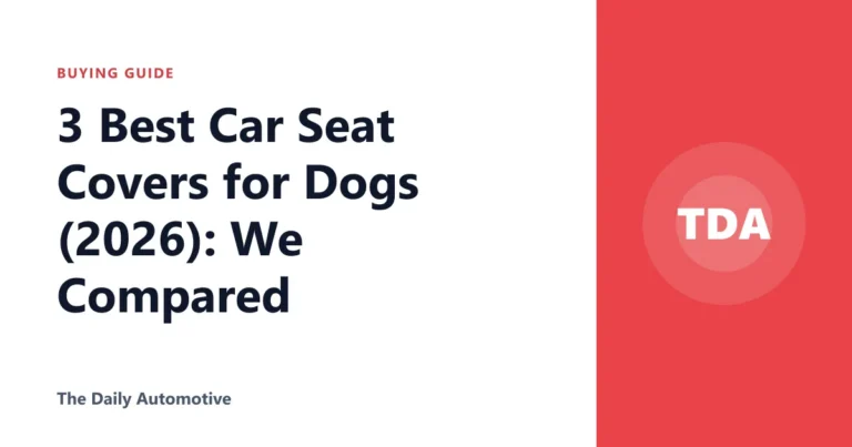 3 Best Car Seat Covers for Dogs (2026): We Compared