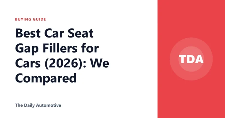 Best Car Seat Gap Fillers for Cars (2026): We Compared