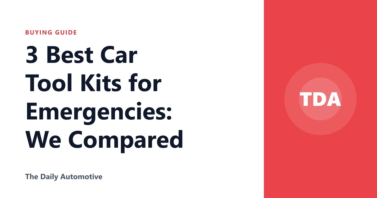 3 Best Car Tool Kits for Emergencies: We Compared