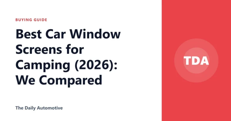 Best Car Window Screens for Camping (2026): We Compared