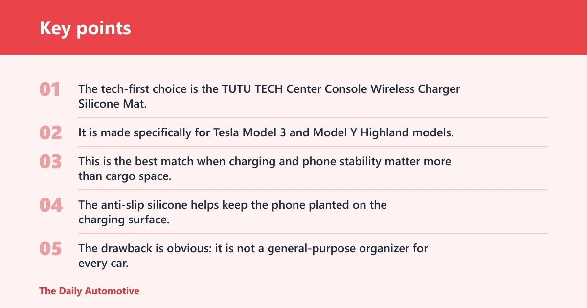 Key points: Tech-first console: best for charging