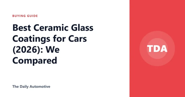 Best Ceramic Glass Coatings for Cars (2026): We Compared
