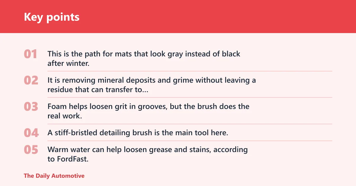 Key points: Best for heavy salt and grime