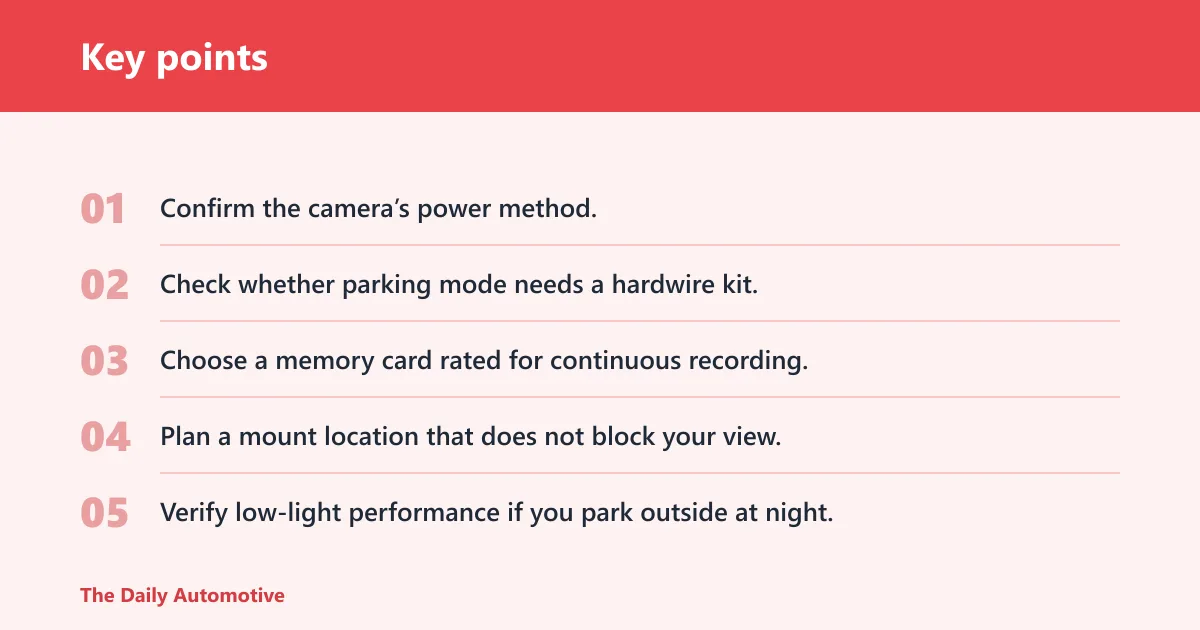 Key points: How a dash cam earns its keep