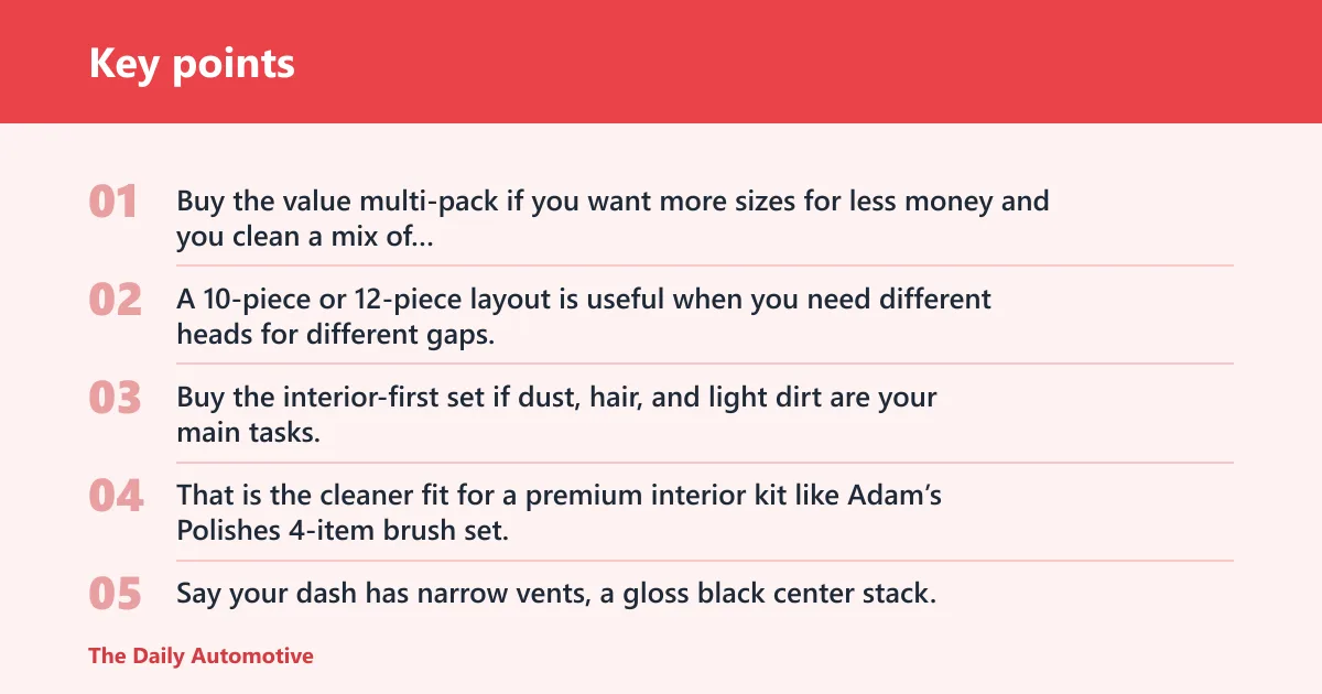 Key points: Which one should you buy?