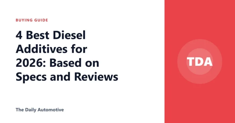 4 Best Diesel Additives for 2026: Based on Specs and Reviews