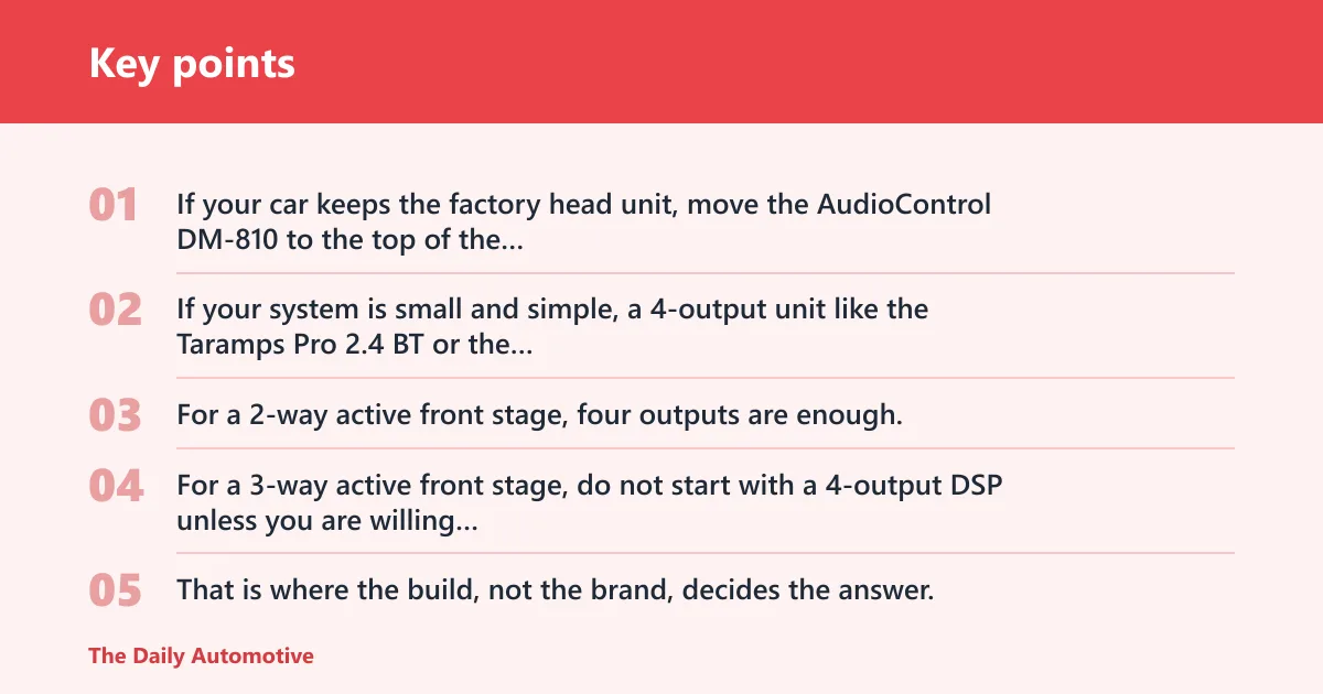 Key points: Which one should you buy?