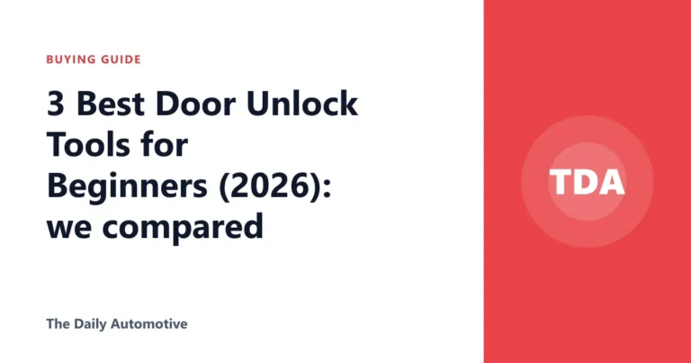 3 Best Door Unlock Tools for Beginners (2026): we compared
