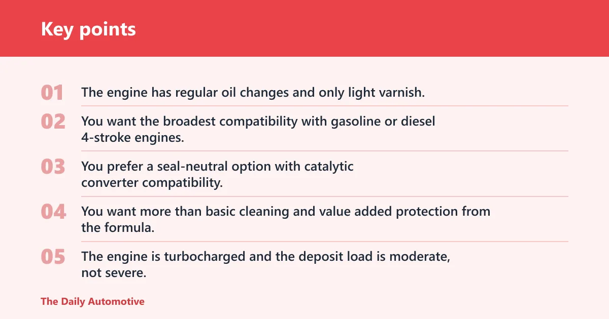 Key points: Which one should you buy?