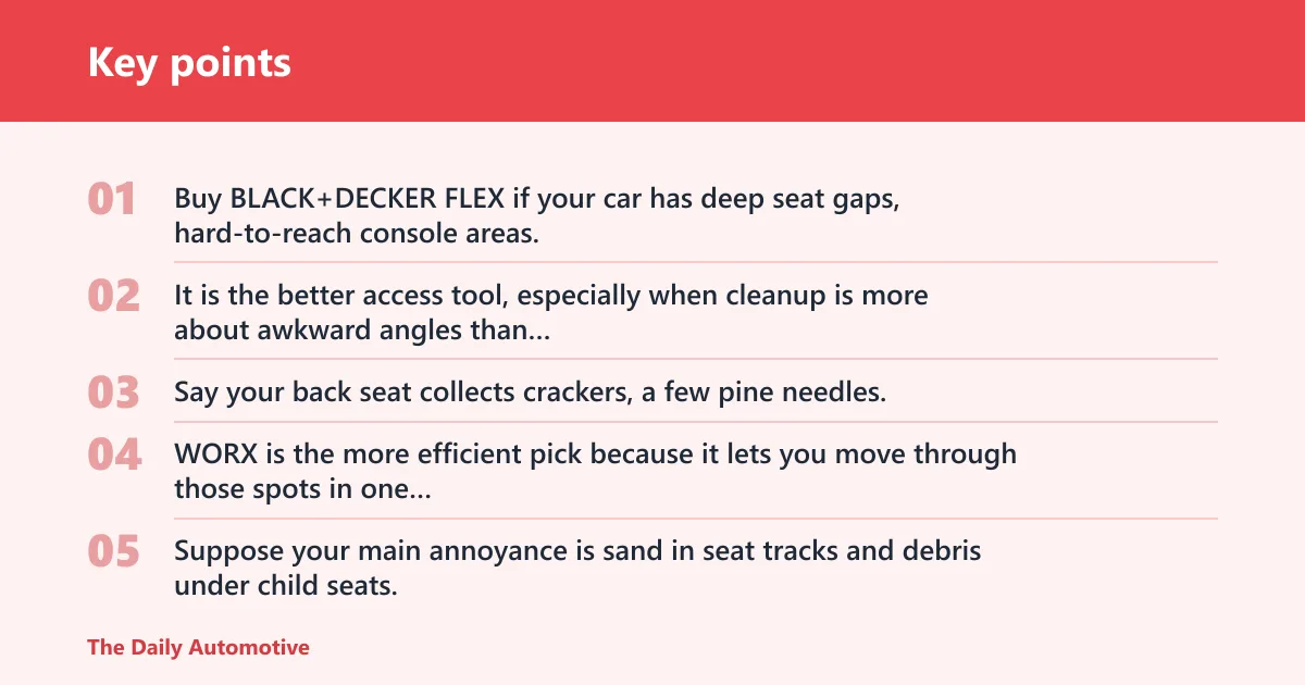 Key points: Which one should you buy