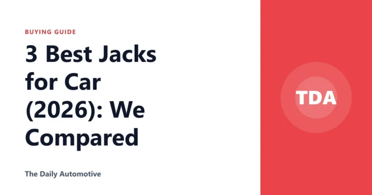 3 Best Jacks for Car (2026): We Compared