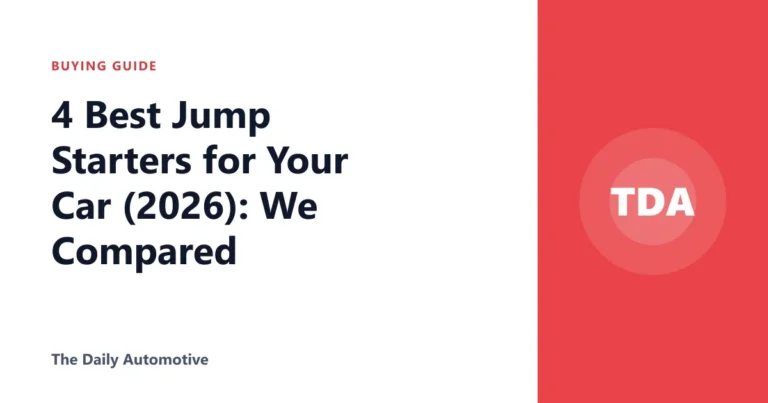 4 Best Jump Starters for Your Car (2026): We Compared