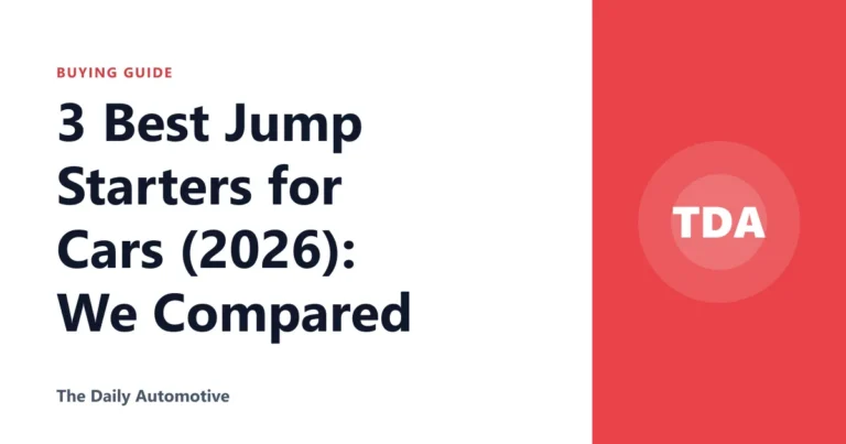 3 Best Jump Starters for Cars (2026): We Compared