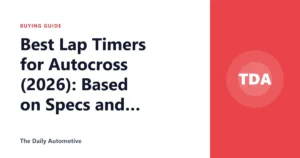 Best Lap Timers for Autocross (2026): Based on Specs and Reviews