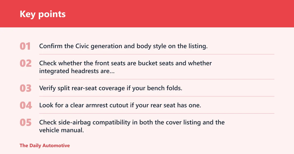 Key points: Universal-fit covers: best for lower prices