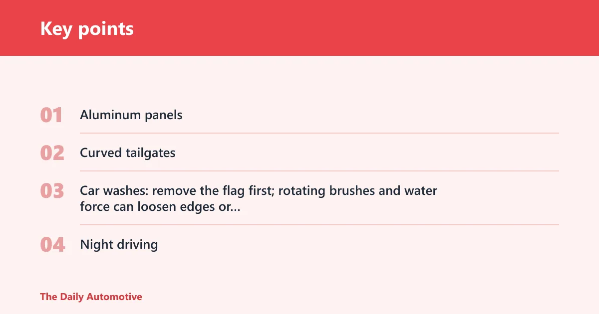Key points: Which Magnetic Flag Fits Your Vehicle?