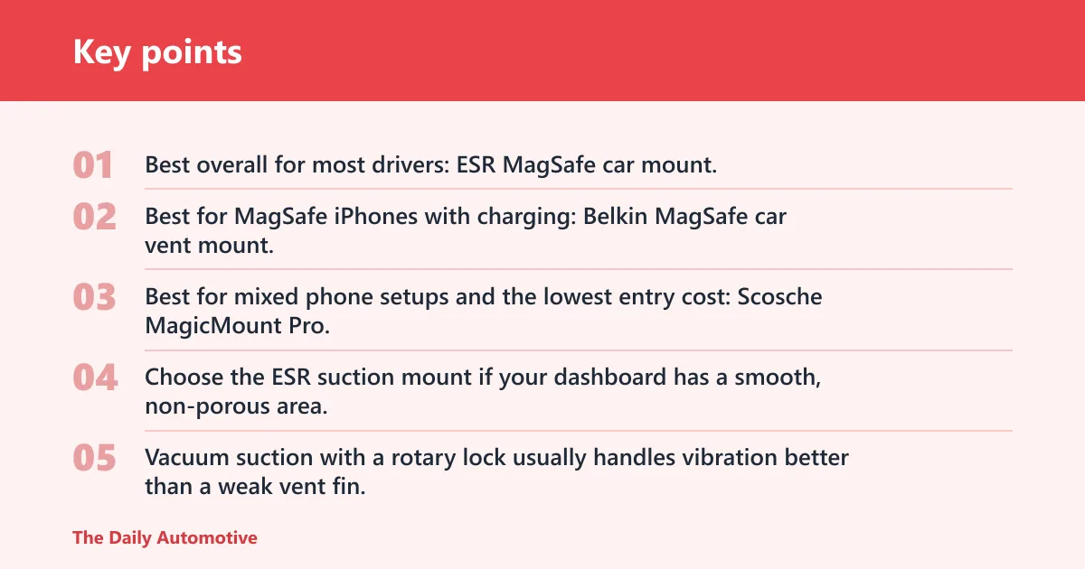 Key points: Which one should you buy