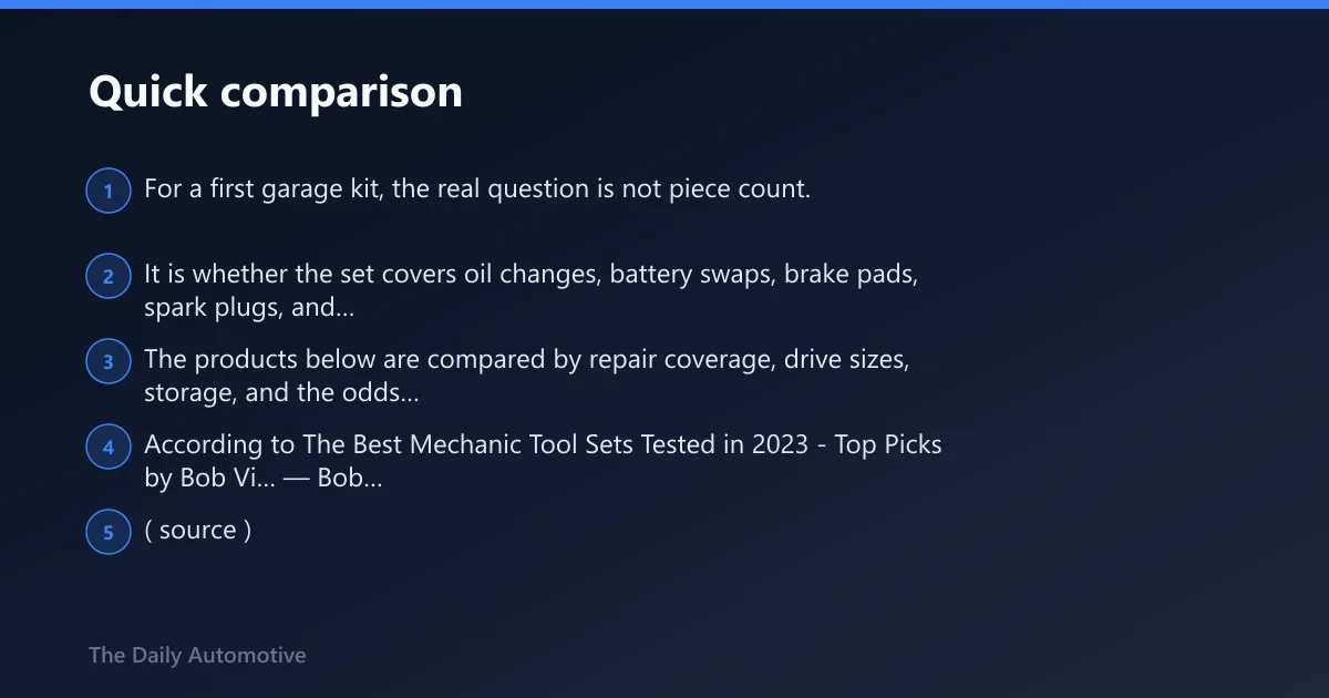 Steps: Quick comparison