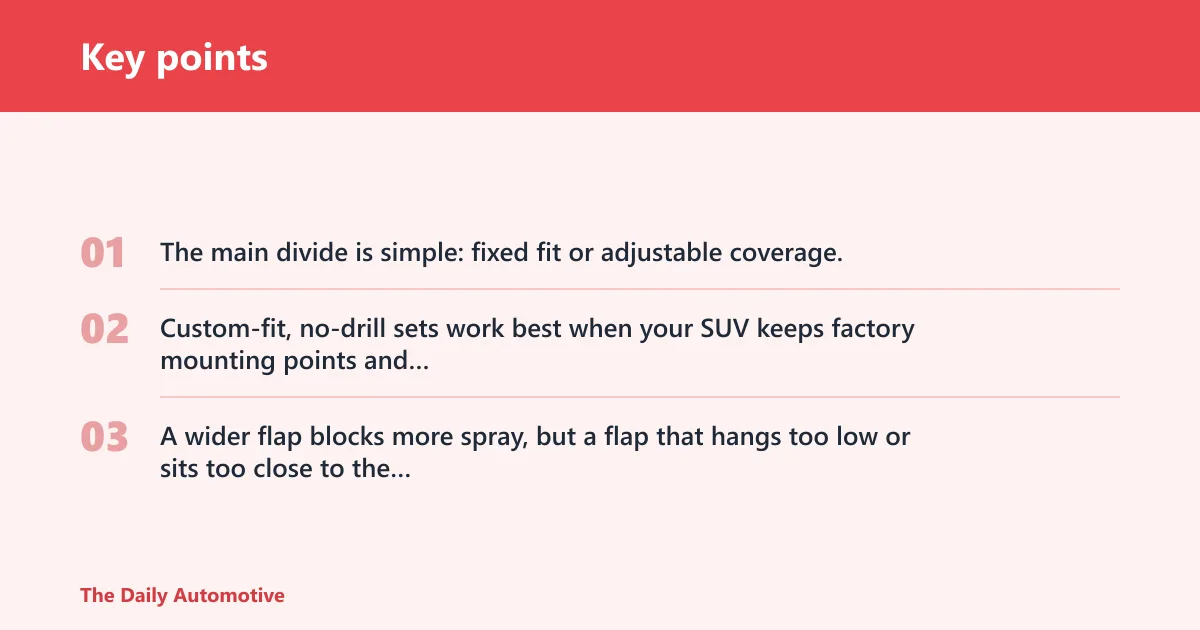 Key points: Quick comparison