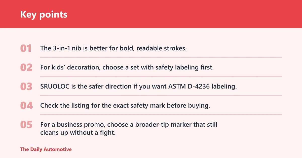 Key points: Which one should you buy?