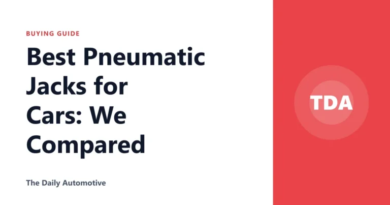 Best Pneumatic Jacks for Cars: We Compared