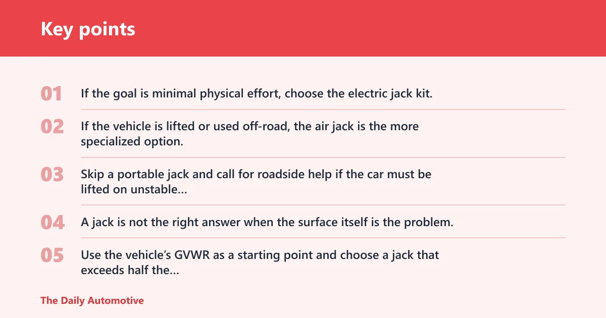 Key points: Which one should you buy?