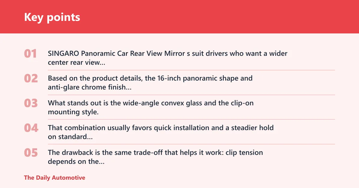 Key points: Clip-on extender: best for stable highway use