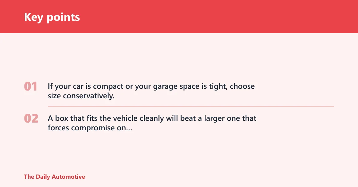 Key points: What is the best roof box for a car?