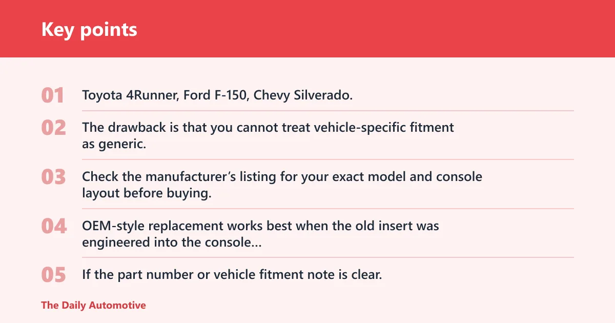 Key points: Rubber OEM replacement: best for exact fit