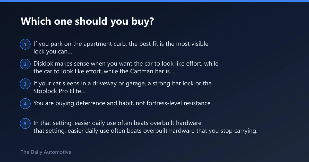 Steps: Which one should you buy?