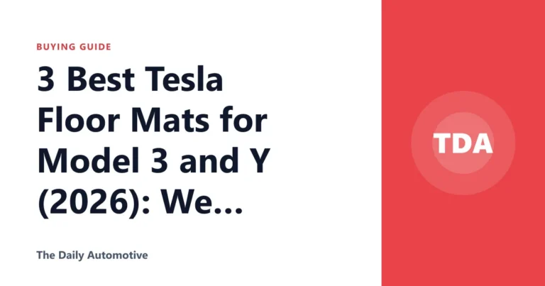 3 Best Tesla Floor Mats for Model 3 and Y (2026): We Compared