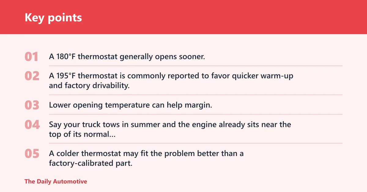 Key points: What temperature thermostat should you buy?