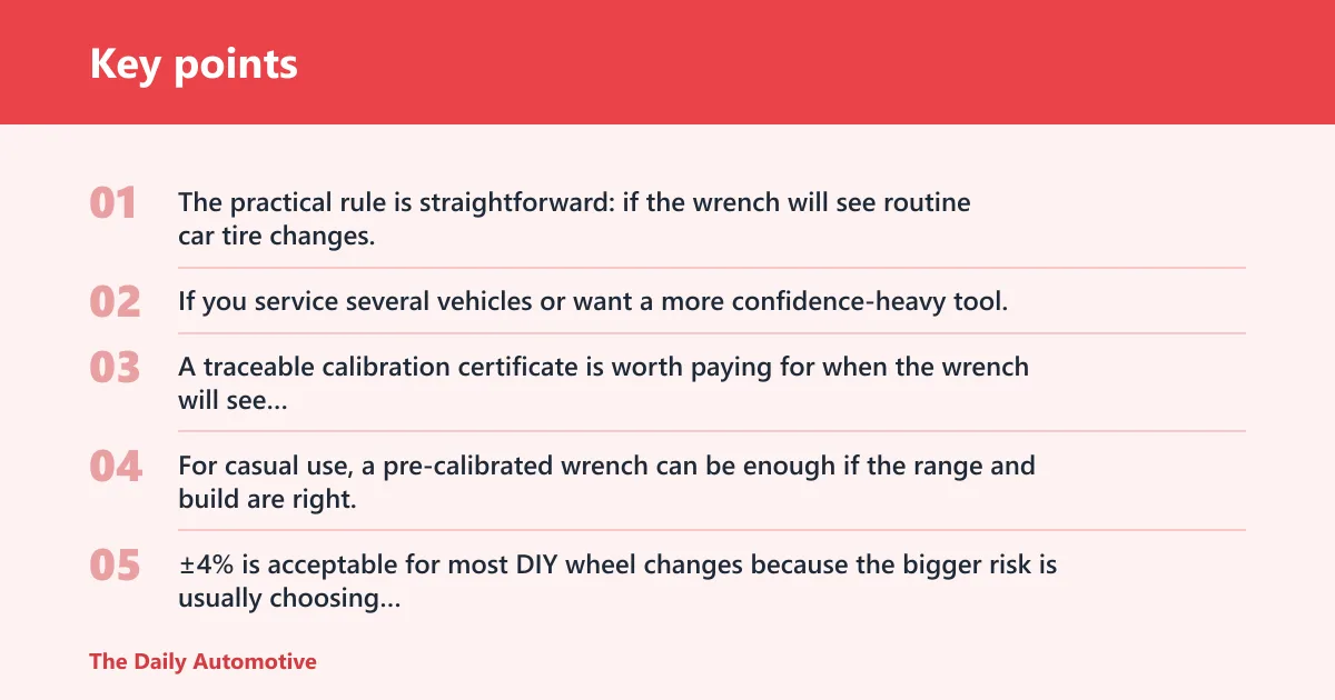 Key points: How much range and accuracy do you need?
