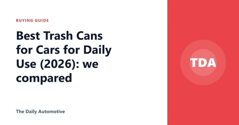Best Trash Cans for Cars for Daily Use (2026): we compared