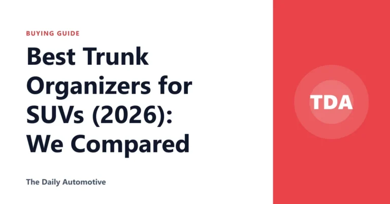 Best Trunk Organizers for SUVs (2026): We Compared