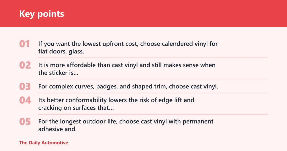 Key points: Which one should you buy?