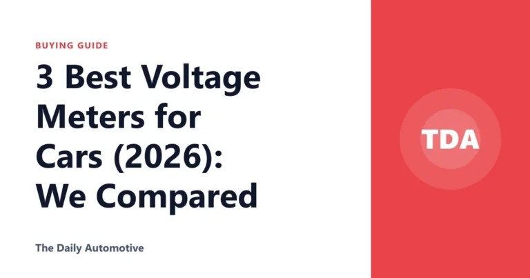 3 Best Voltage Meters for Cars (2026): We Compared
