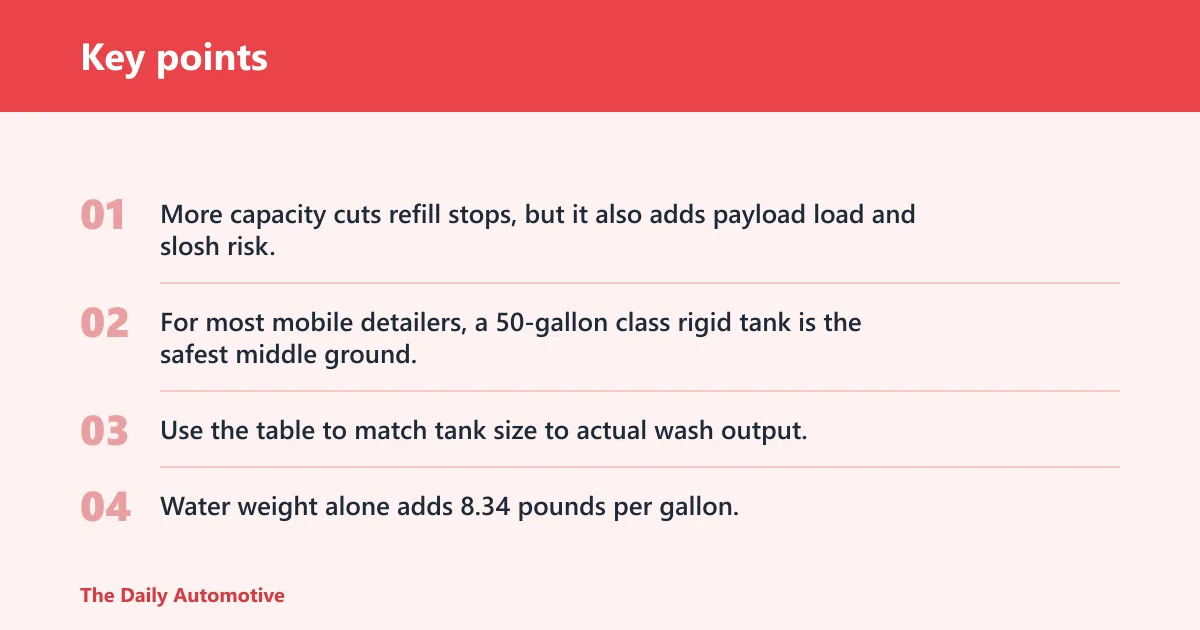 Key points: Quick comparison