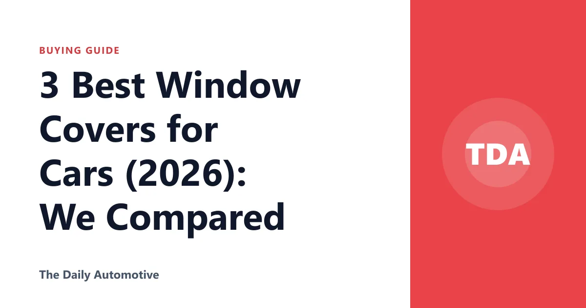 3 Best Window Covers for Cars (2026): We Compared