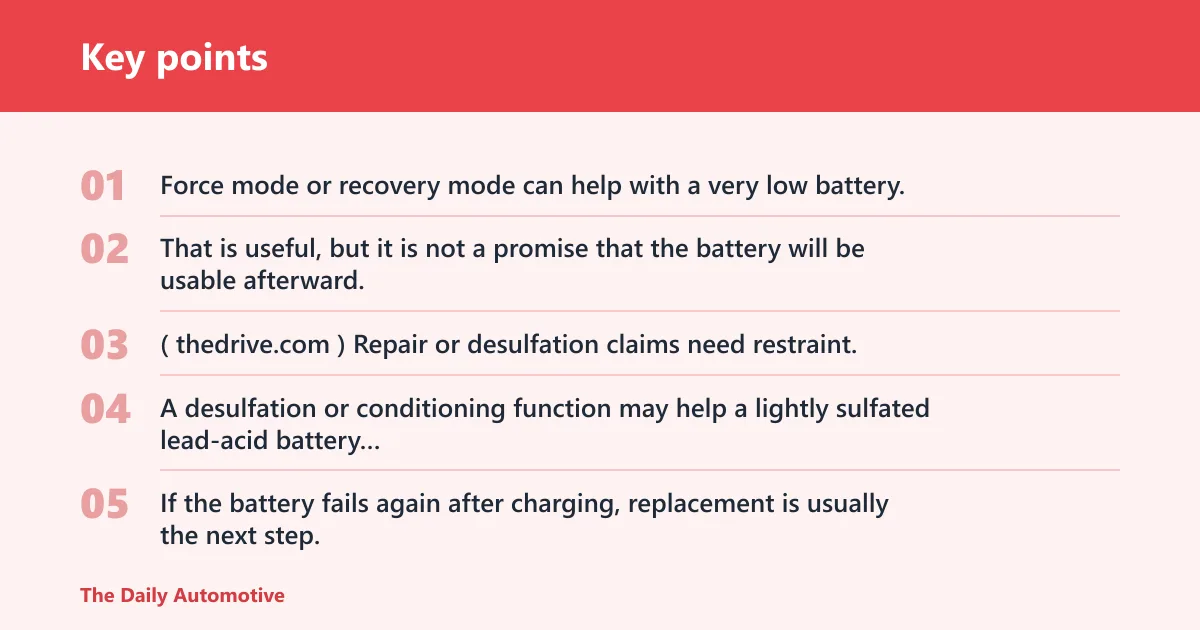 Key points: What does not?