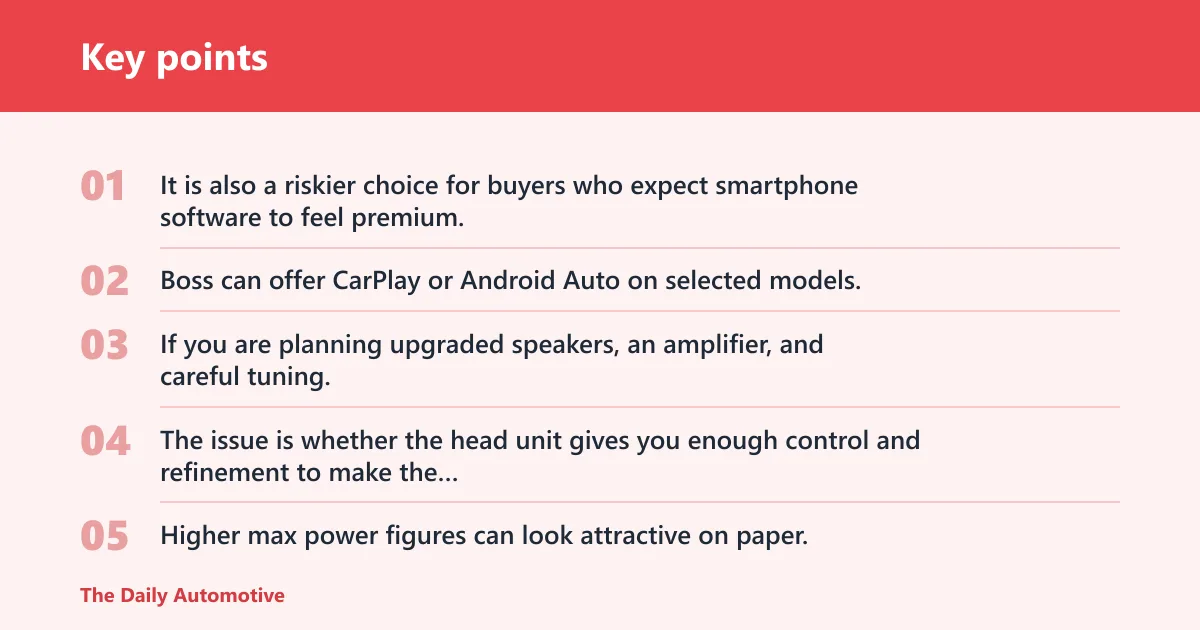 Key points: What does not work as well?