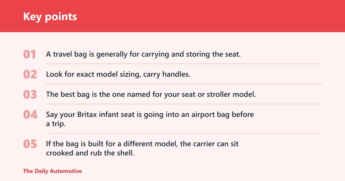 Key points: Which Britax accessory fits your job?