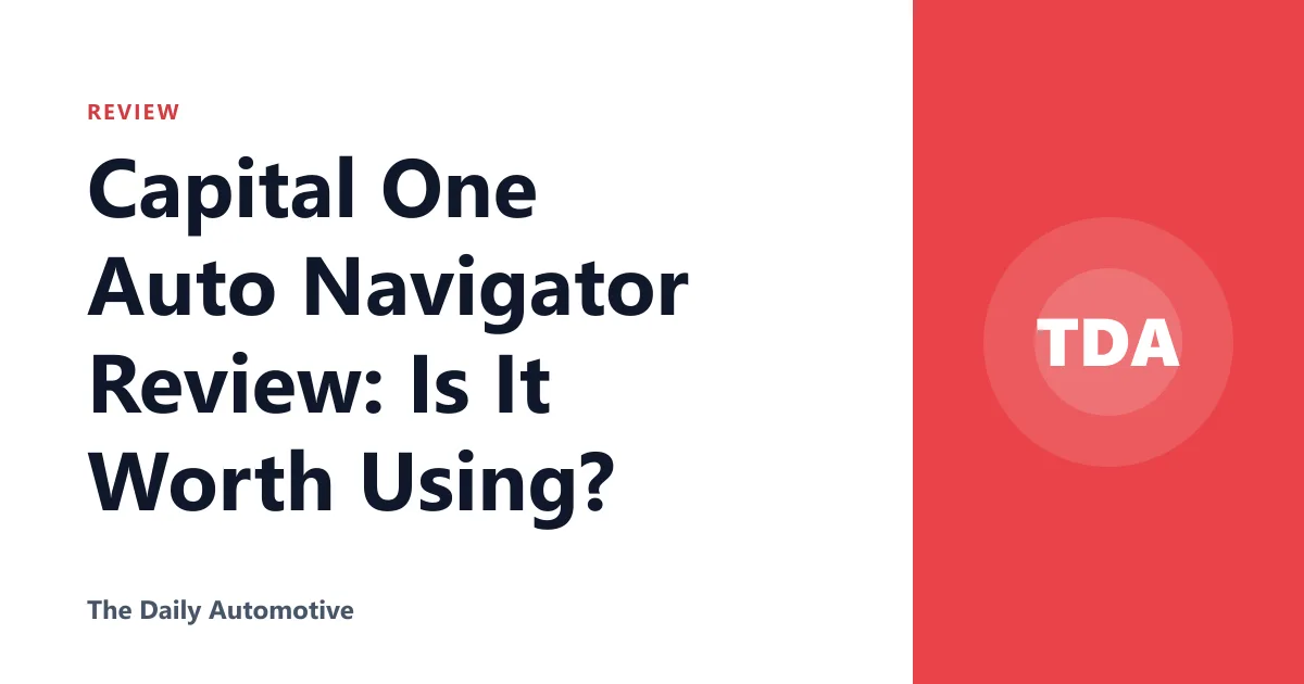 Capital One Auto Navigator Review: Is It Worth Using?