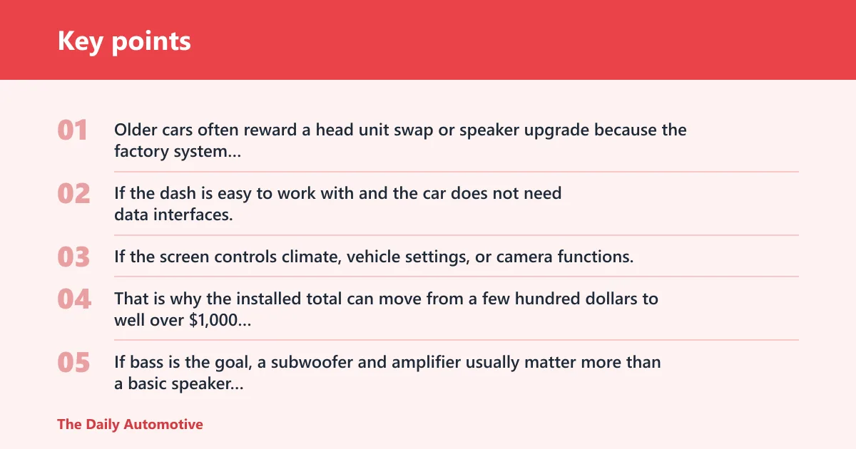 Key points: When is the upgrade worth it?